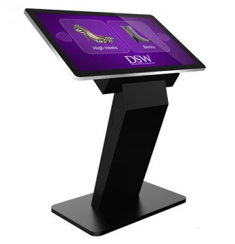 An example of a freestanding touchscreen 